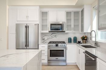 Stainless steel microwave